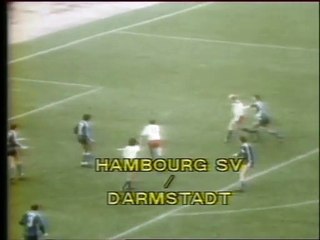 HAMBOURG - DARMSTADT  - 1978 -  SAISON  1978/1979  -