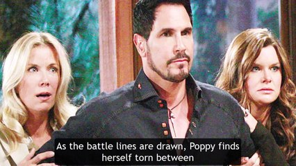 Ridge has an affair with Poppy - Brooke seeks revenge The Bold and the Beautiful Spoilers