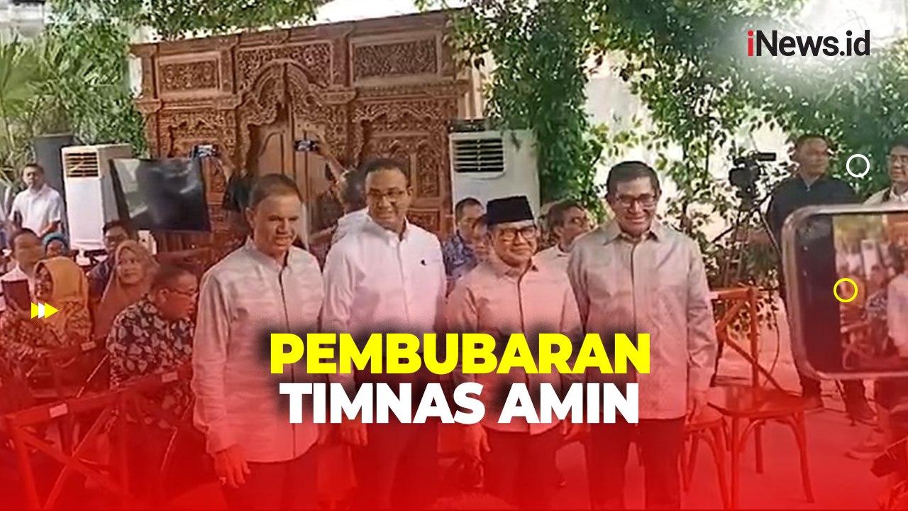 Anies Baswedan Bubarkan Timnas AMIN di Rumahnya