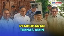 Momen Anies-Imin Hadir Pembubaran Timnas AMIN di Lebak Bulus