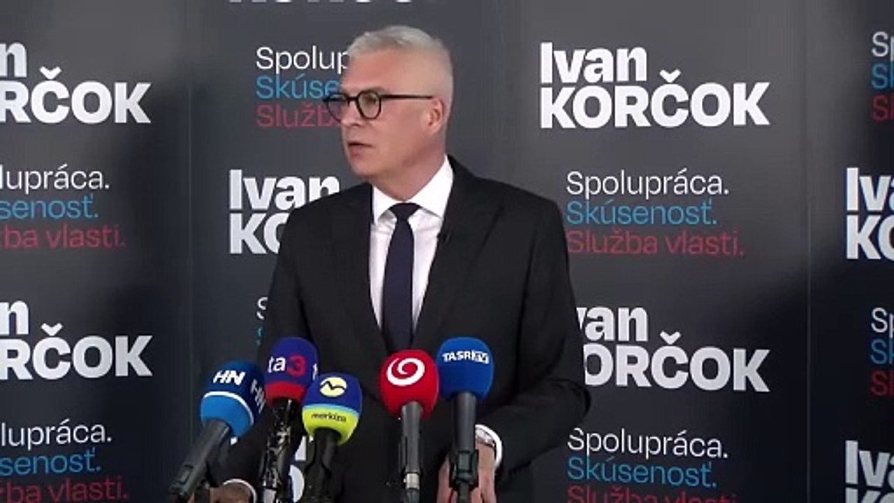 ZÁZNAM: Ivan Korčok podporí v eurovoľbách PS, KDH, SaS a Demokratov