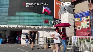 موج گرمای شدید در فیلیپین؛ میلیون‌ها دانش‌آموز مجبور شدند از خانه درس بخوانند