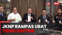 Ubat, kosmetik tidak berdaftar dijual dalam talian di rampas