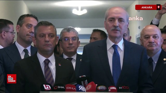 Yeni anayasa mesaisi başladı: Kurtulmuş, Özel'i ziyaret etti