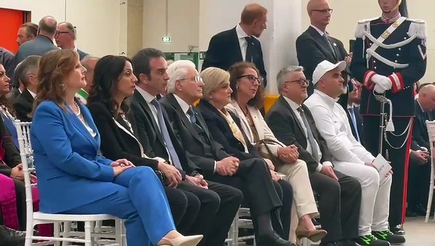 Mattarella a Castrovillari per per visitare lo stabilimento Assolac-Granarolo