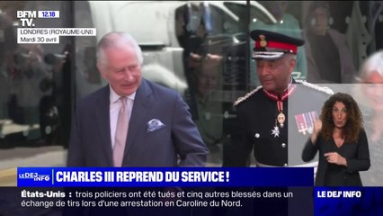 Royaume-Uni: Charles III reprend ses activités publiques, trois mois après l'annonce de son cancer