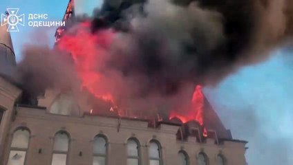 "Castelo do Harry Potter” na Ucrânia é atingido por míssil russo