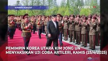 Kim Jong Un Rayakan Hari Militer Korea Utara dan Luncurkan Roket