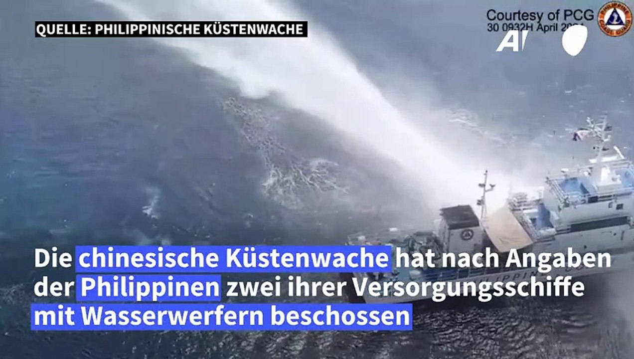 Philippinen: Erneuter Zwischenfall mit chinesischer Küstenwache