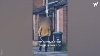 Hainault eyewitness video shows man in hoodie carrying 'large blade'