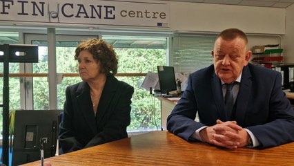 Billy McGreanery and Marjorie Roddy react to the PPS decision