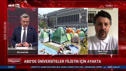 ABD'de üniversiteler Filistin için ayakta