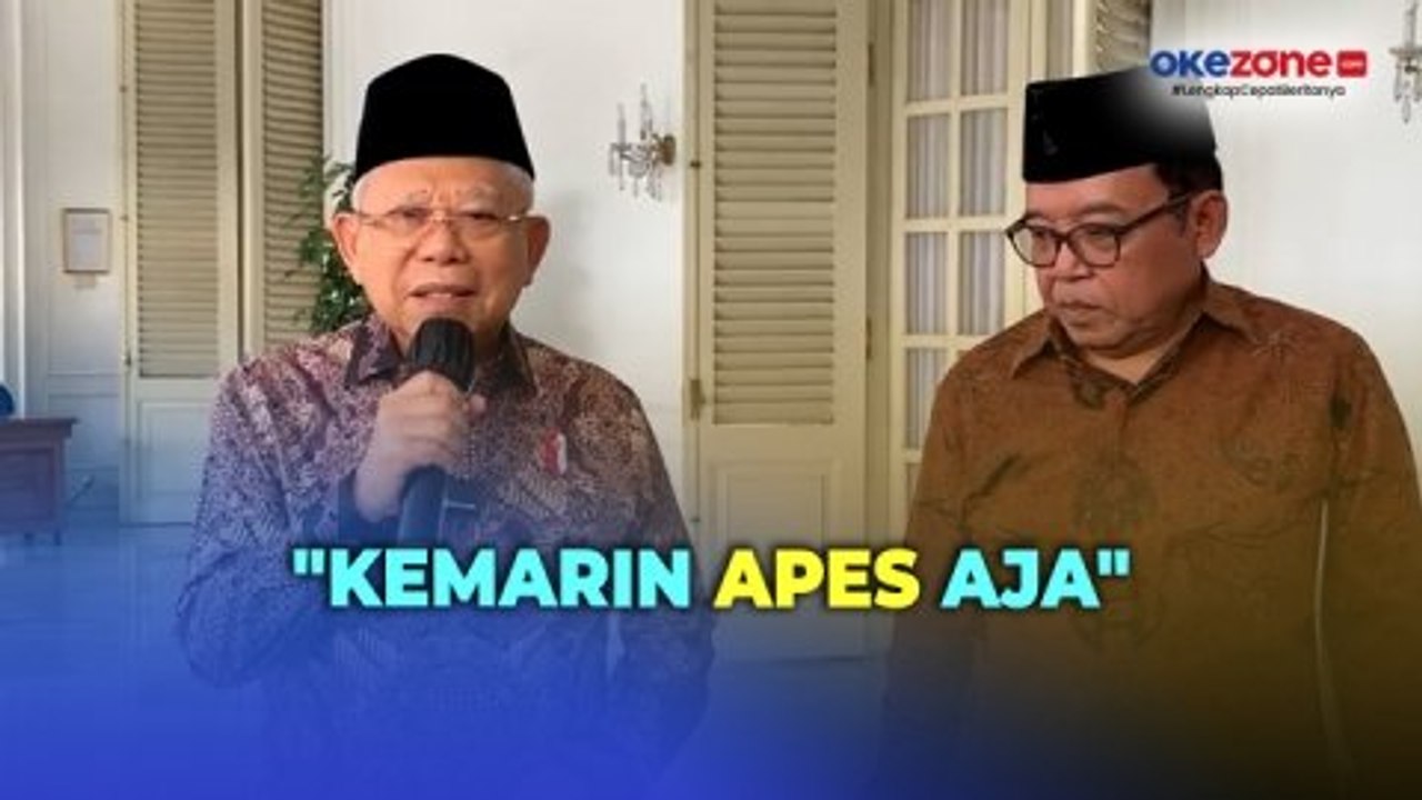 Timnas U-23 Kalah Lawan Uzbekistan, Wapres Maruf: Kemarin Apes Aja