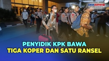 Usai Geledah Ruang Setjen DPR, Penyidik KPK Bawa Tiga Koper dan Satu Ransel