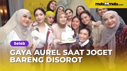 Paling Muda di Geng Cendol, Gaya Aurel Hermansyah saat Joget Bareng Jadi Perbincangan