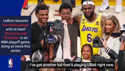 ‘Basketball is hard work!’ - LeBron discusses retirement