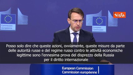 Commissione Ue: Ariston? Russia disprezza il diritto internazionale
