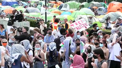 USA : Les étudiants continuent d'occuper les campus malgré un ordre d'évacuation