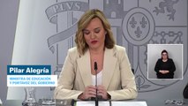 Pilar Alegría: 