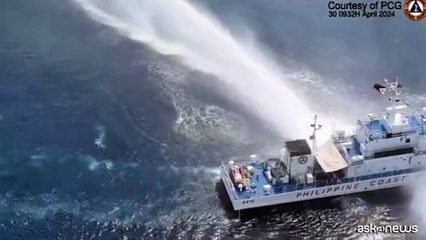 Filippine accusano Cina di aver sparato cannoni ad acqua contro navi
