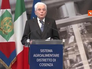Mattarella: “Il lavoro non è una merce”