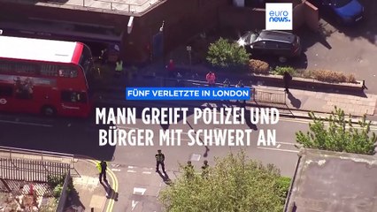 Messerstecherei in London: Mann tötet 13-Jährigen mit Schwert