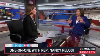 Nancy Pelosi Got Heated With Katy Tur on MSNBC