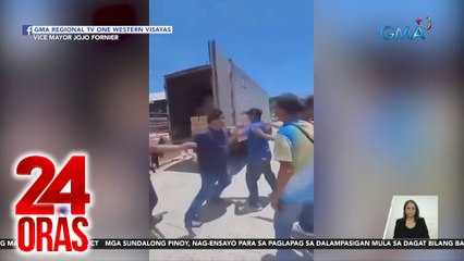 Mayor at vice mayor ng bayan ng Tobias Fornier, nagtalo dahil sa food packs para sa mga apektado ng El Niño | 24 Oras