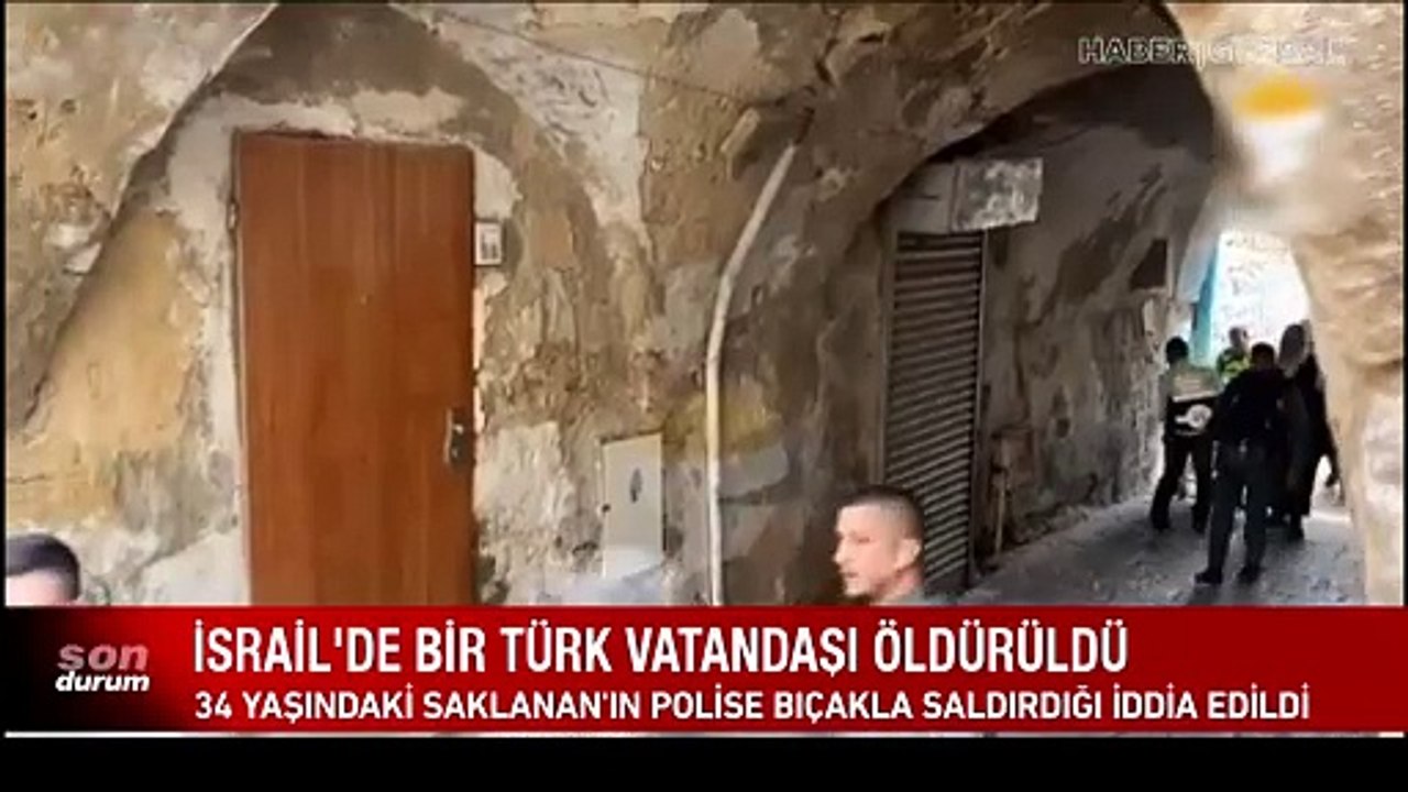 Kudüs'te bir Türk vatandaşı İsrail polisi taraf...