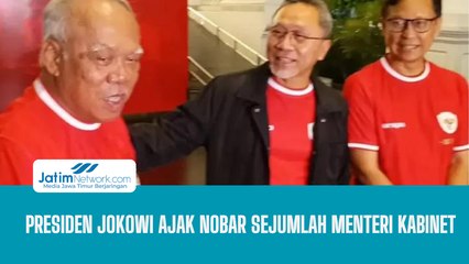 Presiden Jokowi Ajak Nobar Sejumlah Menteri Kabinet