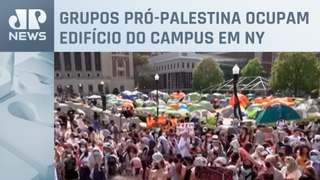 Universidade de Columbia (EUA) deve suspender alunos em manifestações; Neitzke comenta
