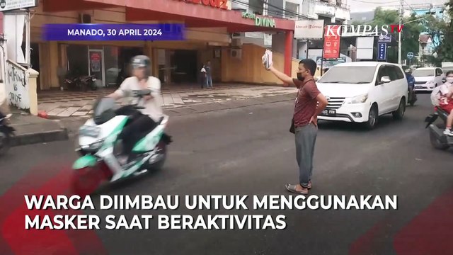 Gunung Ruang Kembali Erupsi, Warga Diimbau Pakai Masker saat Aktivitas