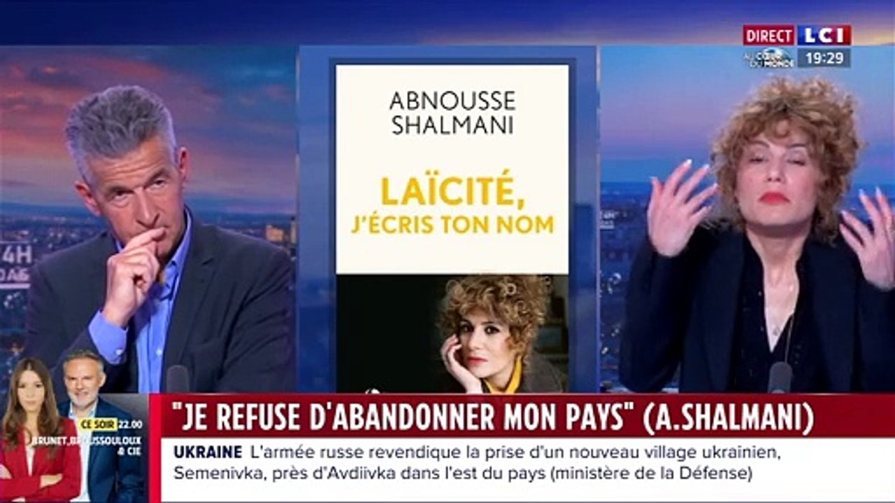 "Tu te prends pour une Blanche ou quoi ?" : Les propos polémiques d'Abnousse Shalmani sur LCI au sujet des écolières musulmanes