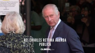 Rei Charles retoma agenda pública