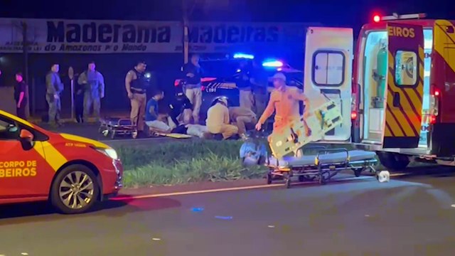 Homem morre em grave acidente na BR-277 e PRF é atropelado durante sinalização do acidente