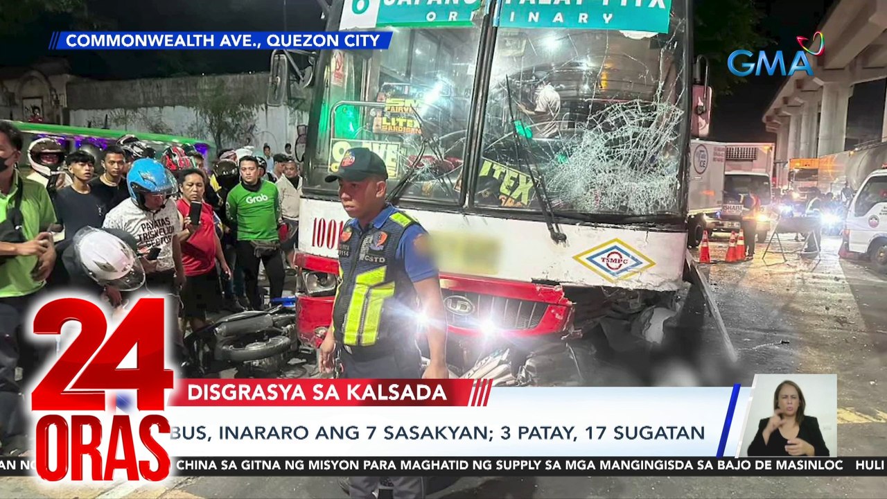 24 Oras Part 2: Disgrasya sa Commonwealth Ave.; BALIKATAN exercise; pekeng doktor; rekomendasyong ibalik ang NFA rice sa merkado, atbp.