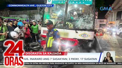 24 Oras Part 2: Disgrasya sa Commonwealth Ave.; BALIKATAN exercise; pekeng doktor; rekomendasyong ibalik ang NFA rice sa merkado, atbp.