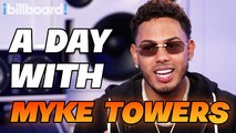 Myke Towers Spends the Day With Billboard In Miami | Billboard Cover