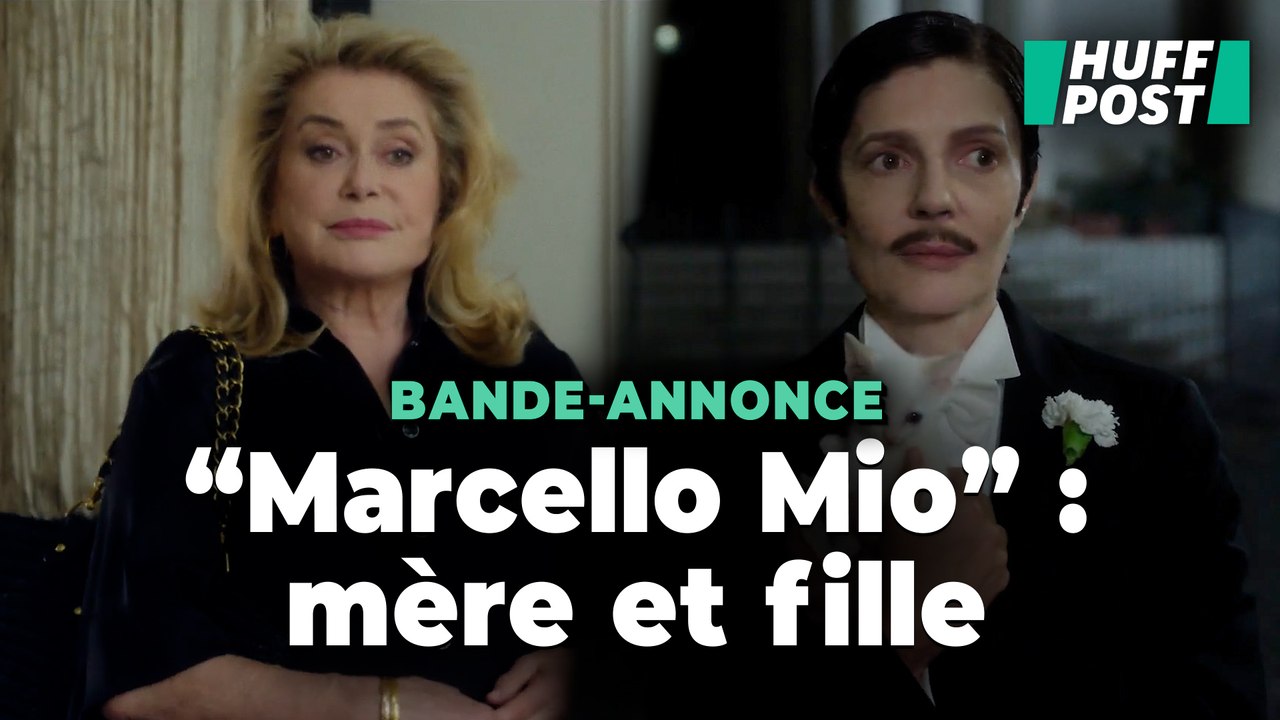 Dans la bande-annonce de « Marcello Mio », Catherine Deneuve retrouve sa fille Chiara Mastroianni
