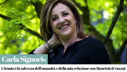 Carla Signoris: "L’ironia è la salvezza dell’umanità e della mia relazione con Maurizio (Crozza)"
