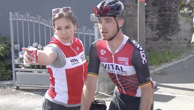 Cyclisme - Tour de Bretagne 2024 - Antonin Souchon du VC Pays de Loudéac, la belle surprise au sprint sur la 6e étape en Bretagne