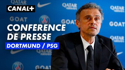 Conférence de presse de Luis Enrique et Gonçalo Ramos avant Dortmund / PSG