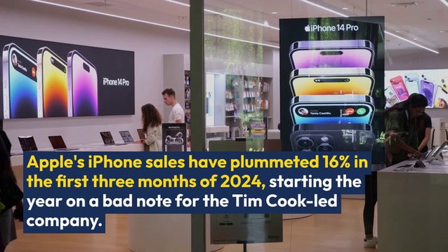 What Is Going On With Apple? iPhone Sales Drop By Staggering 9.3M Units Globally In Q1 ​2024, Even As Industry Grows 10%: Report