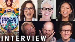 'Everything Everywhere All At Once' Interviews | Michelle Yeoh, Jamie Lee Curtis