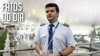 De agente de aeroporto a comandante de voo trabalhador relembra trajetória de sucesso