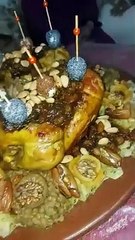 الرفيسة المغربية بالدجاج البلدي