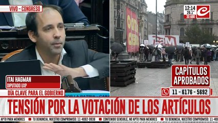 Itai Hagman: "Puede venir dinero ílicito y nadie pregunta de donde viene"