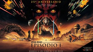 STAR WARS: EPISODIO I - LA AMENAZA FANTASMA (REESTRENO 2024) - Tráiler Español V.O.S.E [HD][Inglés 2.0] ️
