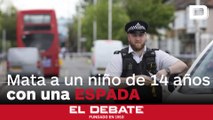 Un hombre armado con una espada mata a un niño de 14 años en Londres