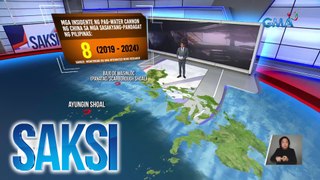 Balikan - Mga insidente ng pangwa-water cannon ng China sa mga barko ng Pilipinas sa West Philippine Sea | Saksi